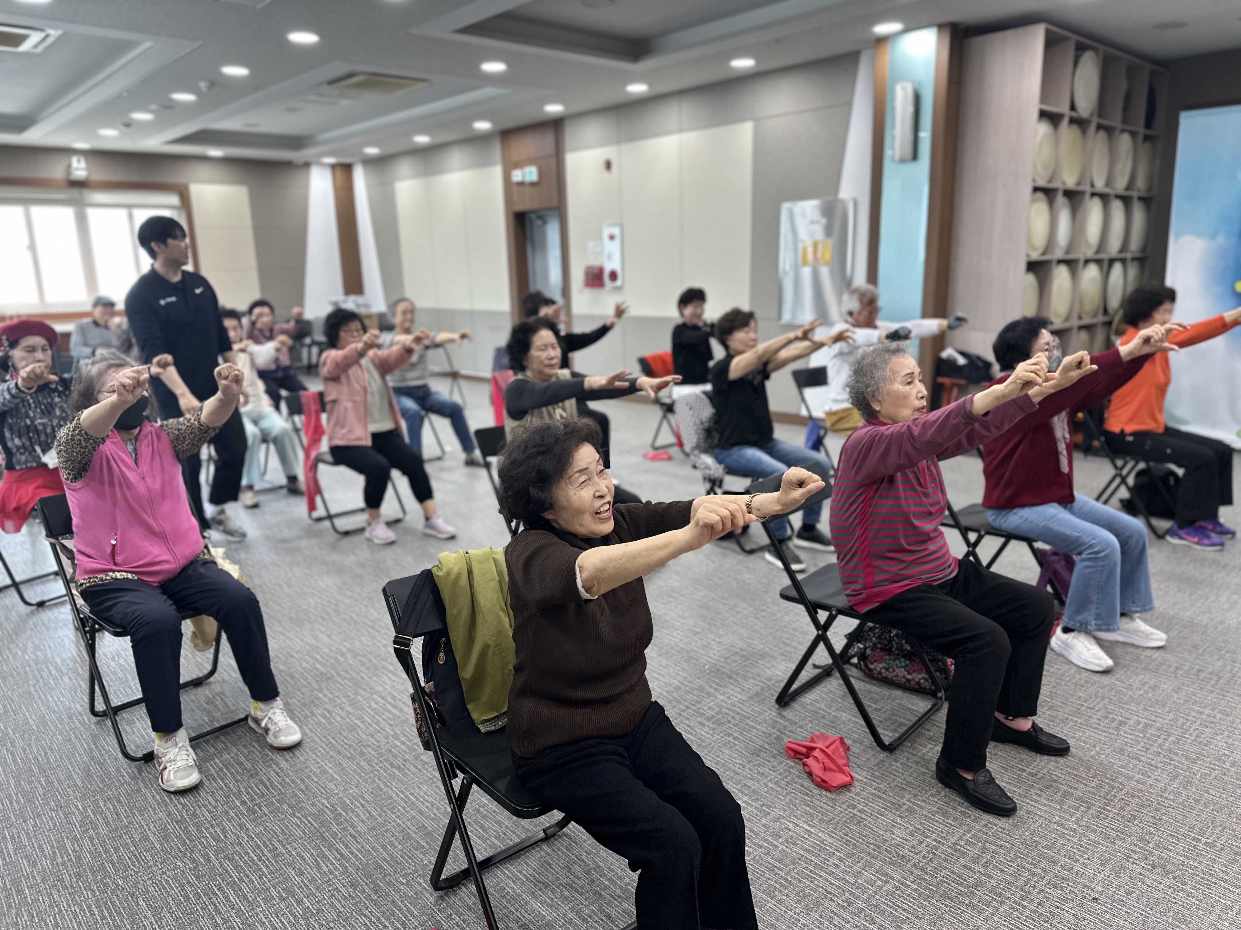 [지역연계] 회원체력인증100 연계 건강특강 진행#1