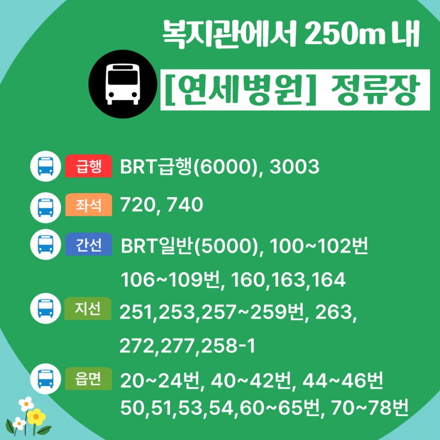 [이용정보] 창원시 버스개편에 따른 복지관 노선안내#3