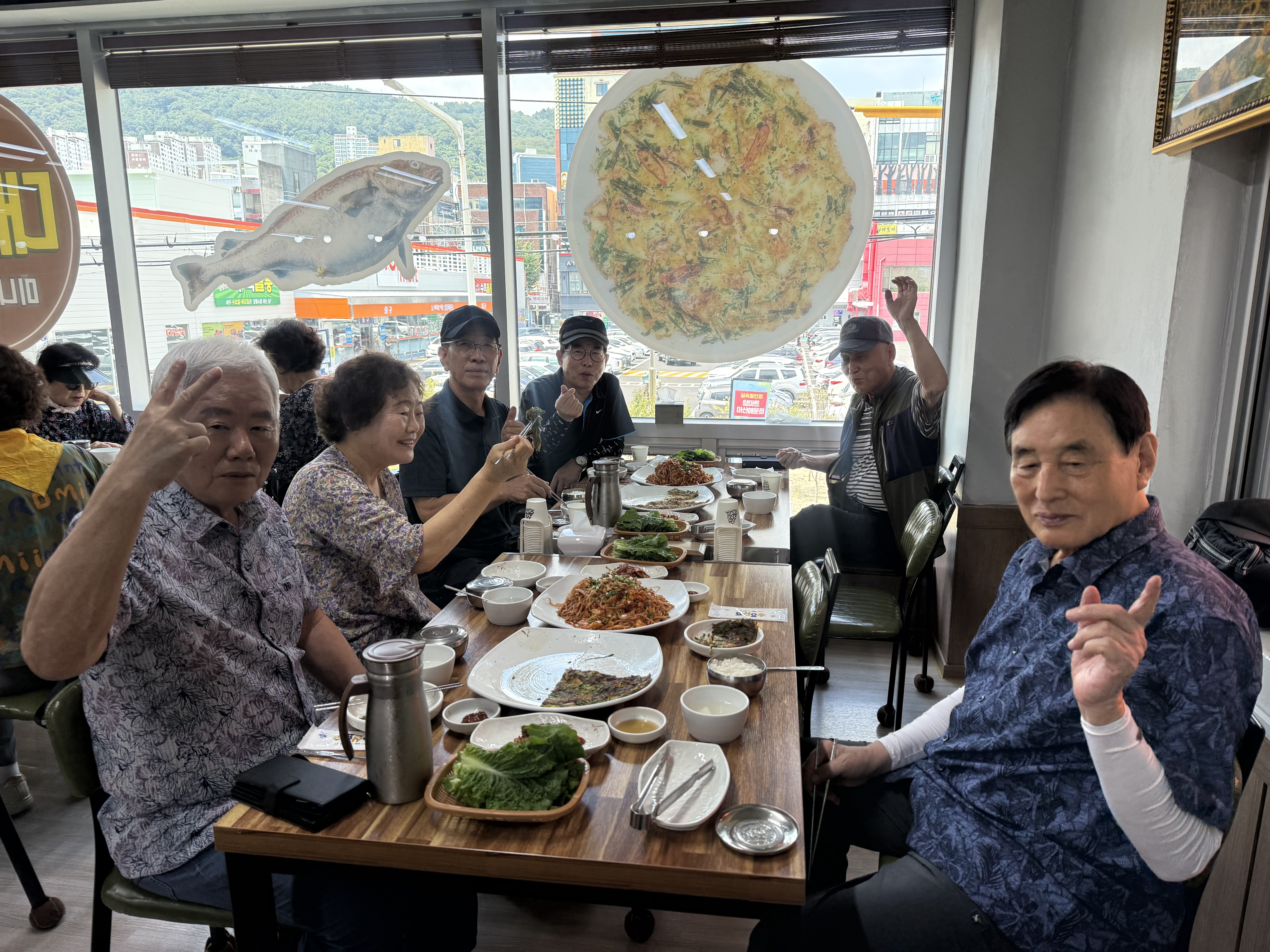 [노인자봉] 파란마음봉사단 월례회 및 지지격려 식사#1