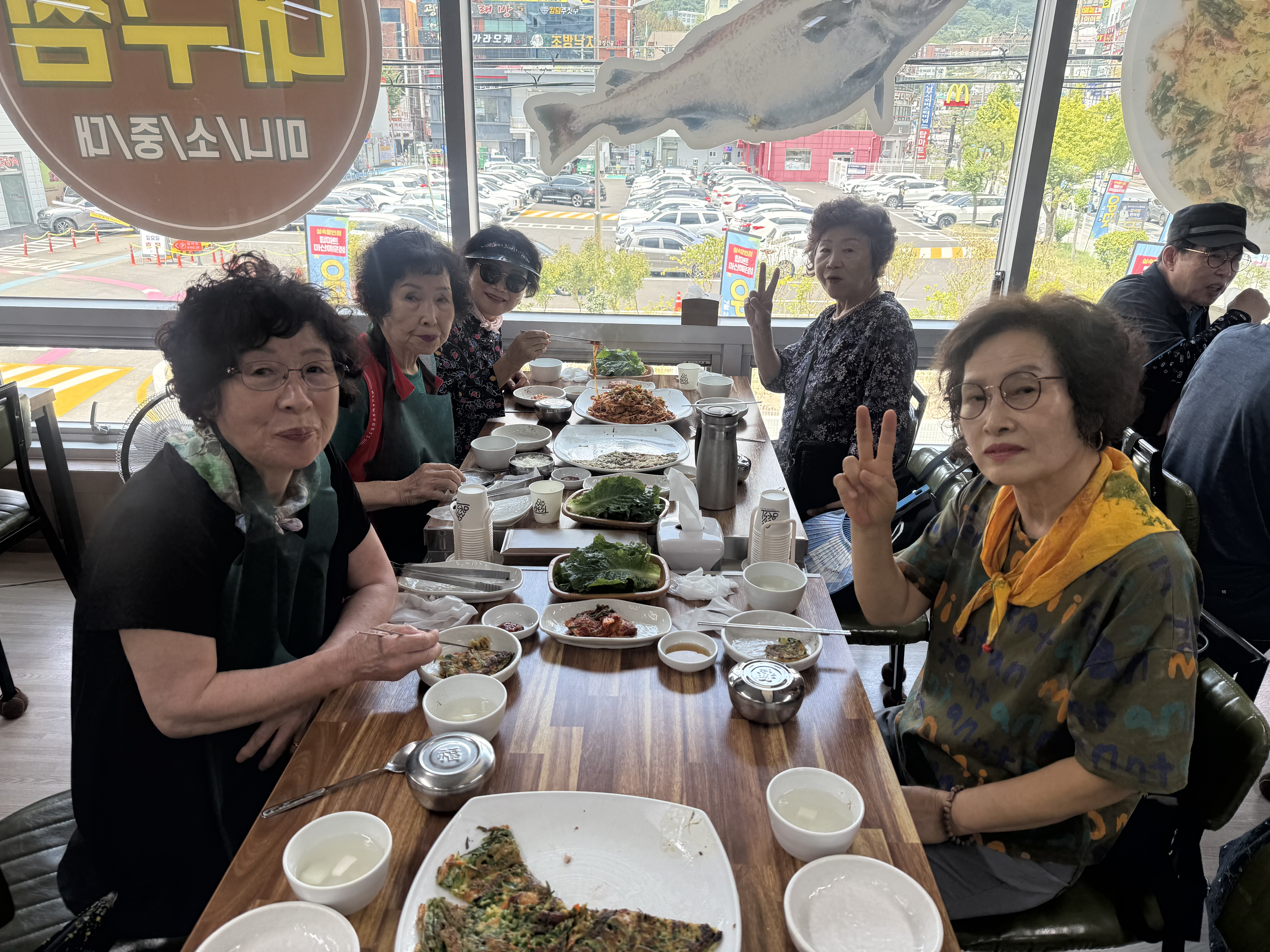 [노인자봉] 파란마음봉사단 월례회 및 지지격려 식사#2