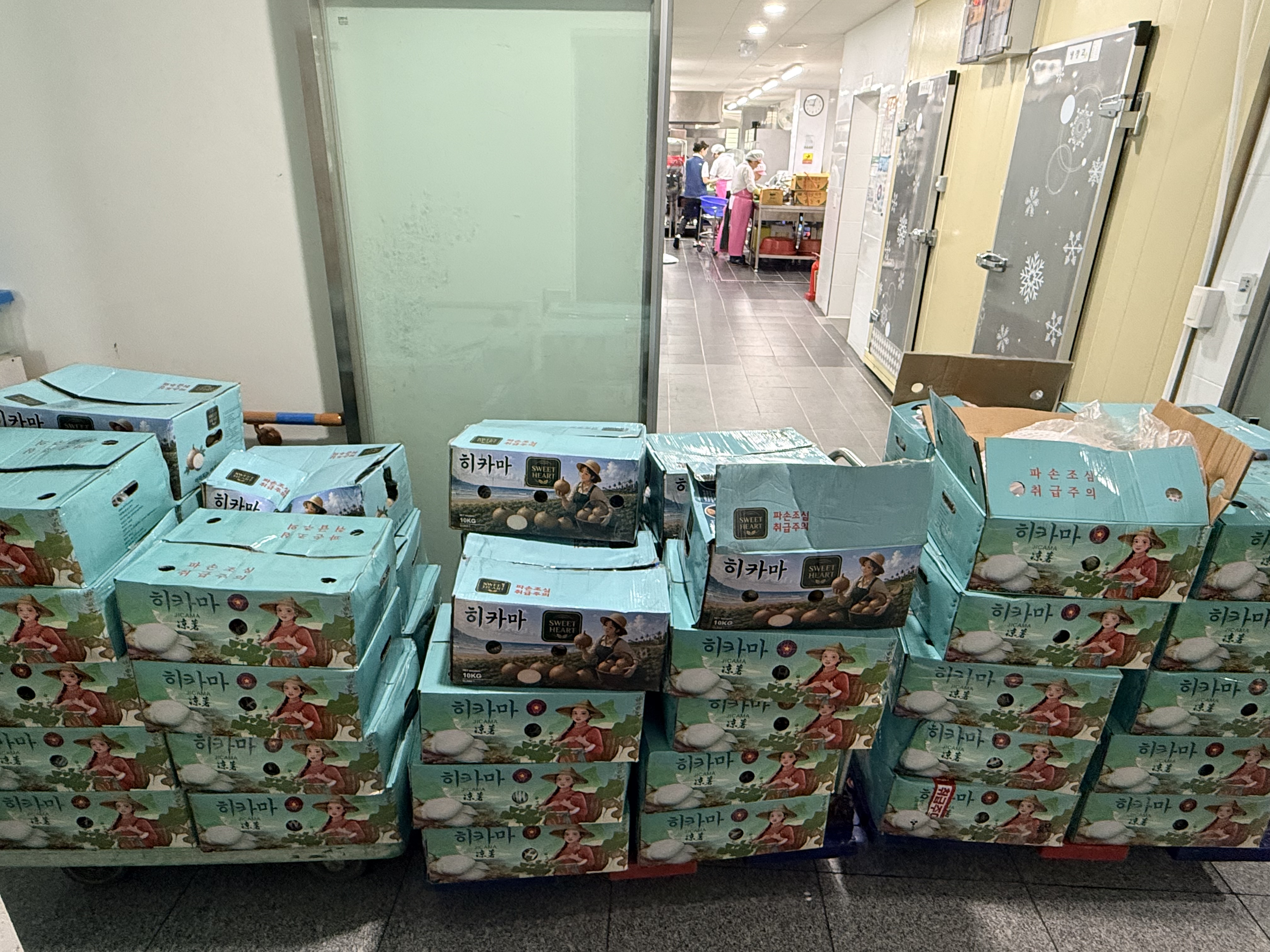 [후원품] 정법스님, 감자10kg 61박스 후원#2